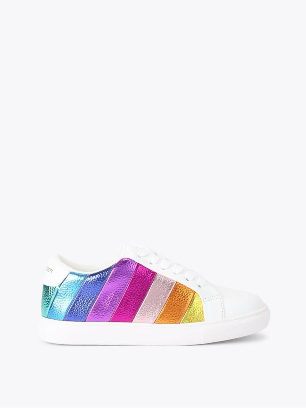 KURT GEIGER KIDS MINI LANE STRIPE SNEAKERS 3